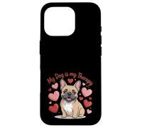 Le Bouledogue français est ma thérapie pour Les Amoureux des Chiens Mignons Coque pour iPhone 16 Pro