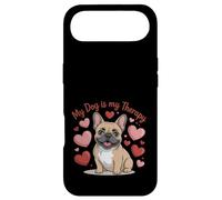 Le Bouledogue français est ma thérapie pour Les Amoureux des Chiens Mignons Coque pour iPhone Air