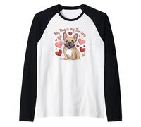 Le Bouledogue français est ma thérapie pour Les Amoureux des Chiens Mignons Manche Raglan