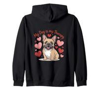 Le Bouledogue français est ma thérapie pour Les Amoureux des Chiens Mignons Sweat à Capuche