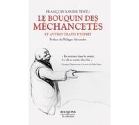 Le bouquin des méchancetés et autres traits d'esprit - François Xavier Testu - Bouquins Editions - broché - Anthologie