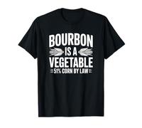 Le Bourbon est Un légume 51% de maïs par la Loi T-Shirt