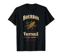 Le Bourbon est Un légume à 51% de maïs Selon la Loi Funny Vintage T-Shirt