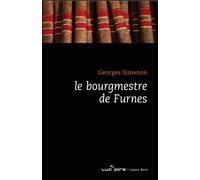 Le bourgmestre de furnes - Georges Simenon - Espace Nord - Poche - Roman