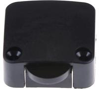 Le bouton du commutateur d'alimentation 202a interrupteur normalement fermé/auto-réinitialisation porte de garde-robe portes placard coulissantes commutation universelle 1A250V 2A250V(2a250v Black)