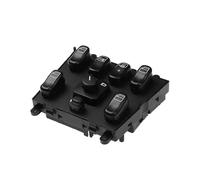 Le bouton frein Bouton de commutation de fenêtre principale d'alimentation électrique de voiture 1PC pour Benz ML W163 1998-2005 OE:1638206610 A1638206610 A1638203010 Commutateur Stationnement