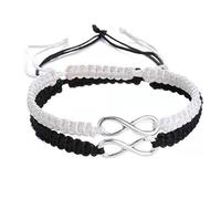 Le Bracelet de l'Infini pour les Meilleures Amies Forme Numéro 8, Brillant,