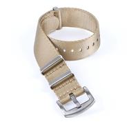 Le bracelet en nylon est résistant à l'eau et à la transpiration, compatible avec des cornes allant de 20 mm à 22 mm(Khaki,22mm)