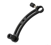 Le bras d'extension du plateau d'appât de pêche facilite la gestion efficace des appâts en étendant la position du plateau loin des murs de la boîte à pêche (poignée incurvée-A)