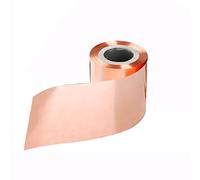 Le bronze, Rouleau de feuille cuivre pur à 99,9% | Plusieurs tailles for la décoration industrielle artisanale :(0.02mm200MM1m)