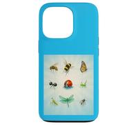 Le Bug Club, Un Design d'insectes Vibrant pour Les Amoureux de la Nature Coque pour iPhone 13 Pro