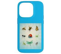 Le Bug Club, Un Design d'insectes Vibrant pour Les Amoureux de la Nature Coque pour iPhone 14 Pro