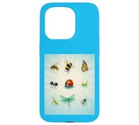 Le Bug Club, Un Design d'insectes Vibrant pour Les Amoureux de la Nature Coque pour iPhone 15 Pro