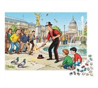 Le Busker's Tip Jar Spill Puzzle en Bois Imperméable DIY Puzzles De 1000 Pièces pour Adultes Cadeaux Défi Et Casse-tête Jeux De Stimulants