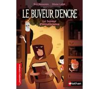 Le Buveur d'encre: Le buveur d'enluminures - Eric Sanvoisin - Nathan - Poche - Roman cadet