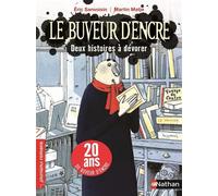 Le Buvuer d'encre: 2 histoires à dévorer Deux histoires à devorer - Eric Sanvoisin - Nathan - Poche - Roman cadet dès 6 ans