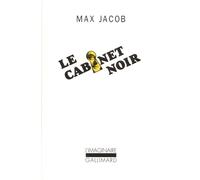 Le Cabinet noir - Lettres avec commentaires - Max Jacob - Gallimard - Livre