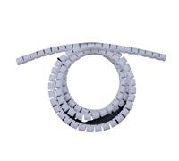 Le câble en Spirale, Gaine de câble Spirale Multicolore de 2 mètres, 8 à 42 mm(White,30mm Inside Diameter)