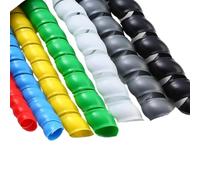 le câble enroulé autour du tube de protection, Gaine de gestion câbles spiralée multicolore 8-14 mm for USB, audio et vidéo(Blue,ID 8mm 1 Meter)