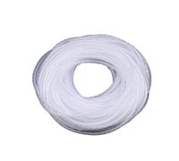le câble enroulé autour du tube de protection, Gaine spiralée multicolore ignifugée 4 mm-30 mm(White 4mm Od X 21 Meter)