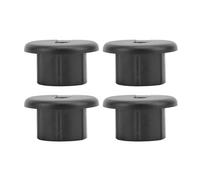 Le câble REpiceFinem 4pcs Passe à Travers Les Manchons de Cordon Grommets pour Le câble de routeur Adaptateur de câble de Remplacement Rectangular V2 Câble Ethernet composé d'un (Noir)