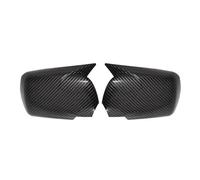 Le cache rétroviseur extérieur Compatible Avec BMW Pour X5 E53 1999 2000 2001 2002 2003 2004 2005 2006 Coques De Boîtier Rétroviseur Noir Brillant Style M(Black B)