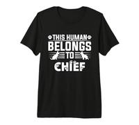 Le Cadeau de Chef de Chien Appartient au Chef de Chien de Compagnie T-Shirt Haut de Gamme