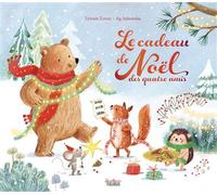 Le cadeau de Noël des quatre amis - Sylvain Zorzin - Fleurus - cartonné - Album jeunesse
