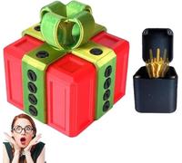 Le cadeau ennuyeux, impression 3D, coffret cadeau ennuyeux, avec vis, The Annoying Present, 8 cm de rangement pour la Saint-Valentin, petits bijoux (A)
