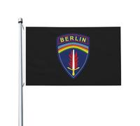 Le Cadet De La Brigade De Berlin Drapeaux Avec Œillets Bannière Décoratif Drapeau Pour Jardin Extérieur Mur 90X150Cm