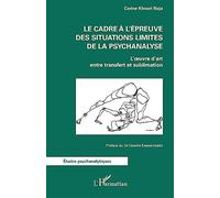 Le cadre à l'épreuve des situations limites de la psychanalyse: L'oeuvre d'art entre transfert et sublimation