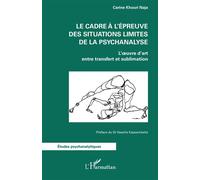 Le cadre à l'épreuve des situations limites de la psychanalyse – Transfert et sublimation