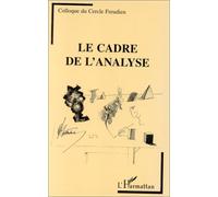 Le cadre de l'analyse (Colloque) - - Inconnus - L'harmattan - Livre