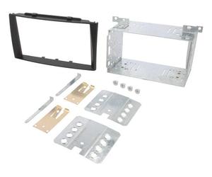 Le cadre de montage radio 381178-18 convient à 2 DIN noir ACV