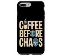 Le café Avant Le Chaos : Un ambulancier paramédical EMS Change de Vie Coque pour iPhone 7 Plus/8 Plus