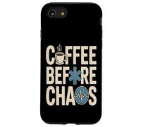 Le café Avant Le Chaos : Un ambulancier paramédical EMS Change de Vie Coque pour iPhone SE (2020) / 7/8
