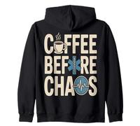 Le café Avant Le Chaos : Un ambulancier paramédical EMS Change de Vie Sweat à Capuche