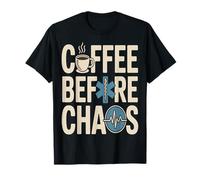 Le café Avant Le Chaos : Un ambulancier paramédical EMS Change de Vie T-Shirt
