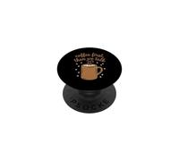 Le café d'abord, Puis Nous parlons de Conception des rituels matinaux PopSockets PopGrip Adhésif