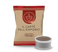 Le Café de l'Emporio Capsules Caffe Compatible avec Lavazza Espresso Point Mélange Cremosa Strong Rouge (200)
