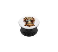 Le café est Mon Animal d'esprit. Design Amusant mais très Vrai PopSockets PopGrip Adhésif