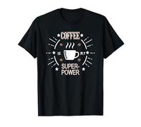 Le café est Mon Super Pouvoir, Funny Coffee T-Shirt
