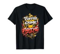 Le Cafe Fade Est Un Crime Amour De Tasse T-Shirt