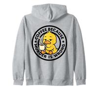 Le café, Parce Que Le Meurtre est Une Erreur, Canard : Ironie et Sarcasme Sweat à Capuche