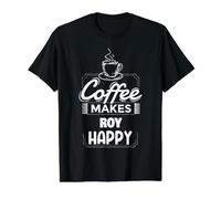 Le café Rend Roy Heureux Un Dicton drôle de prénom T-Shirt Graphique avec Valeur