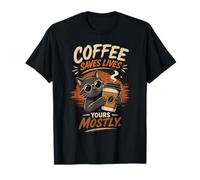 Le café Sauve des Vies, C'est Votre Plus Grand Amateur de café pour Chats T-Shirt