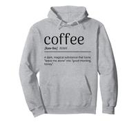 Le café, Une Substance Magique Noire Qui se transforme en « Laisse-Moi Tranquille » Sweat à Capuche
