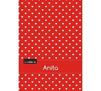 Le cahier d'anita: Le cahier d'anita - blanc, 96p, a5 - petits c - urs