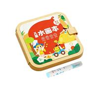 Le Cahier de Coloriage aux Gras et Facile pour Débutants, Un Jouet pour les Activités de Dessin, Livre de Peinture à l'Eau, pour Garçons et Filles les Étudiants Halloween Pâques Noël Classe et Voyage