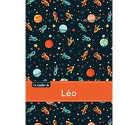 Le cahier de Léo: Le cahier de Léo - Blanc, 96p, A5 - Espace
